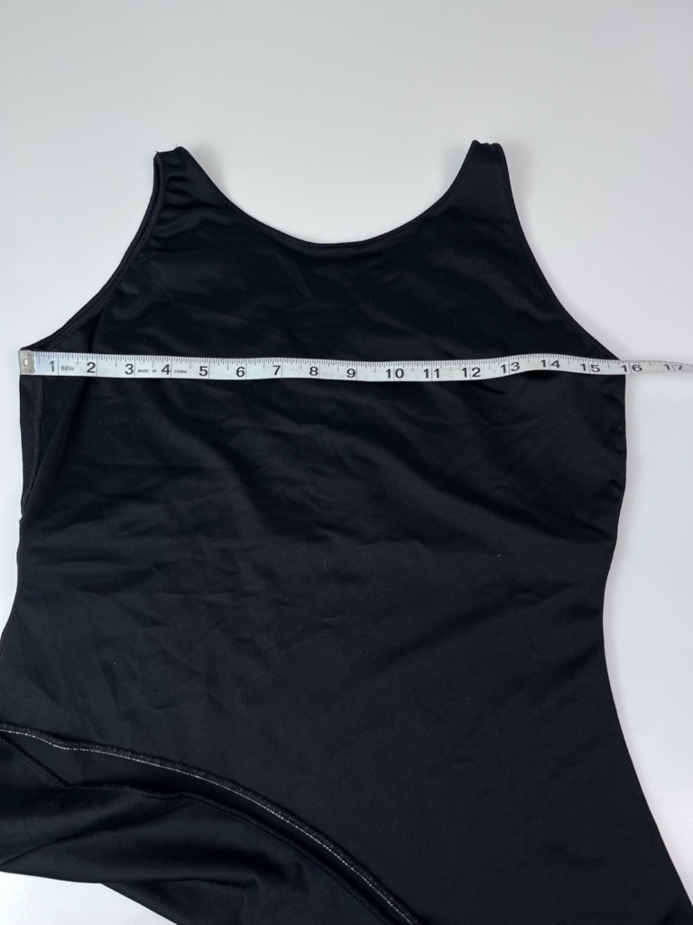SPANX Women’s V Neck Crossover Tank Top Black Sz extra large XL - Picture 3 of 6
